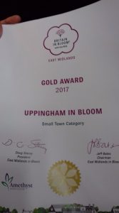 Uppingham in Bloom wins gold at East Midlands in Bloom awards